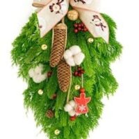 中日文化センター・クリスマススワッグ